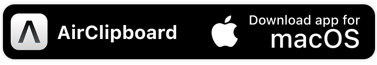 AirClipboard floating icon